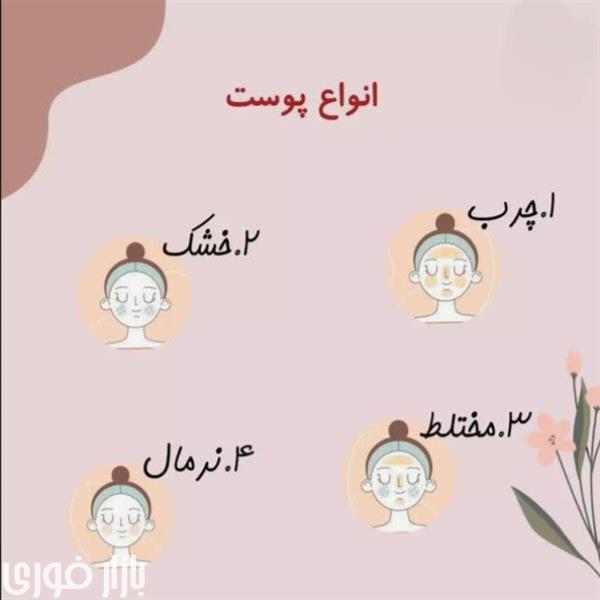 شناخت و روش‌های مراقبت از انواع پوست🪻🌱