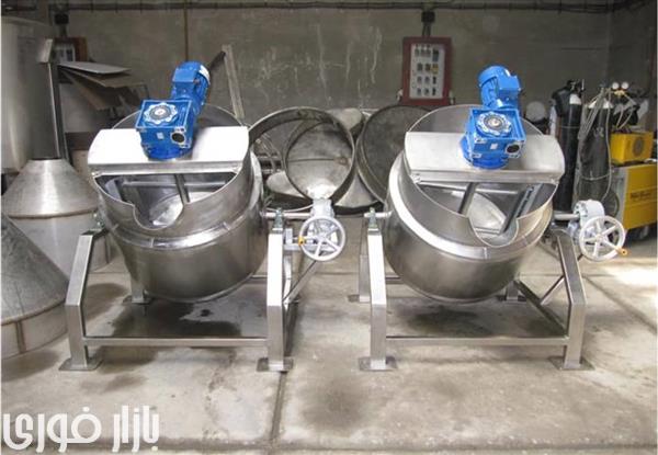 دیگ پخت پولکی و شکلات ونقل صنعتی