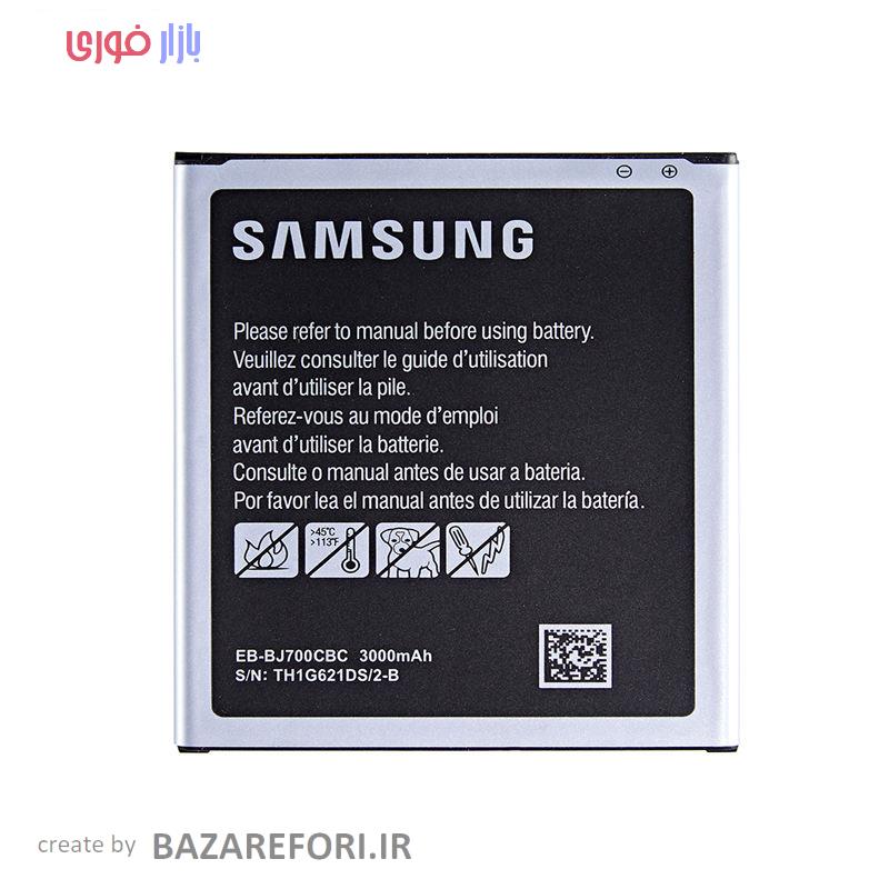 باتری موبایل مدل EB-BJ700CBC ظرفیت 3000 میلی آمپر ساعت مناسب برای گوشی موبایل سامسونگ Galaxy J7 2015