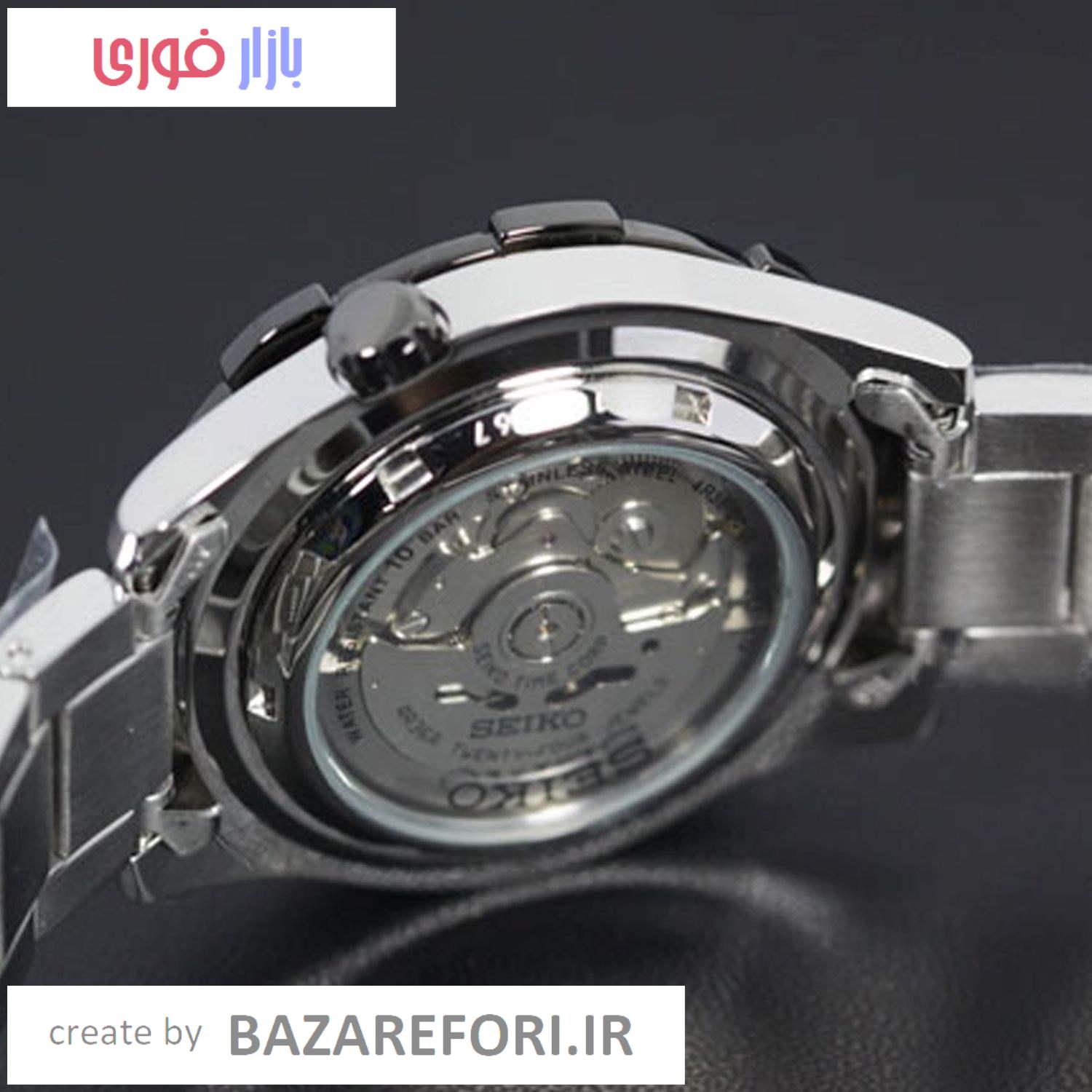 مشخصات قیمت و خرید ساعت مچی عقربه ای مردانه سیکو مدل SRPC19K1-اصفهان -  اصفهان -  تهران-کرج-تبریز-شیراز-همدان-مشهد-اهواز-قم-کرمانشاه-ارومیه-البرز-گیلان-خوزستان-گلستان-کرمان-سمنان-لرستان-اردبیل-بوشهر-مازندران-مرکزی-کیش-قشم  Seiko SRPC19K1 Watch For Men 