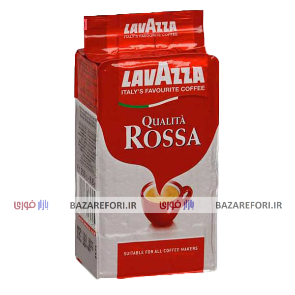 دانه قهوه لاواتزا مدل Qualita Rossa مقدار 250 گرم