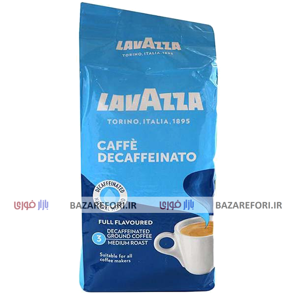 بسته قهوه لاواتزا مدل Cafe Decaffeinato حجم 250 گرم
