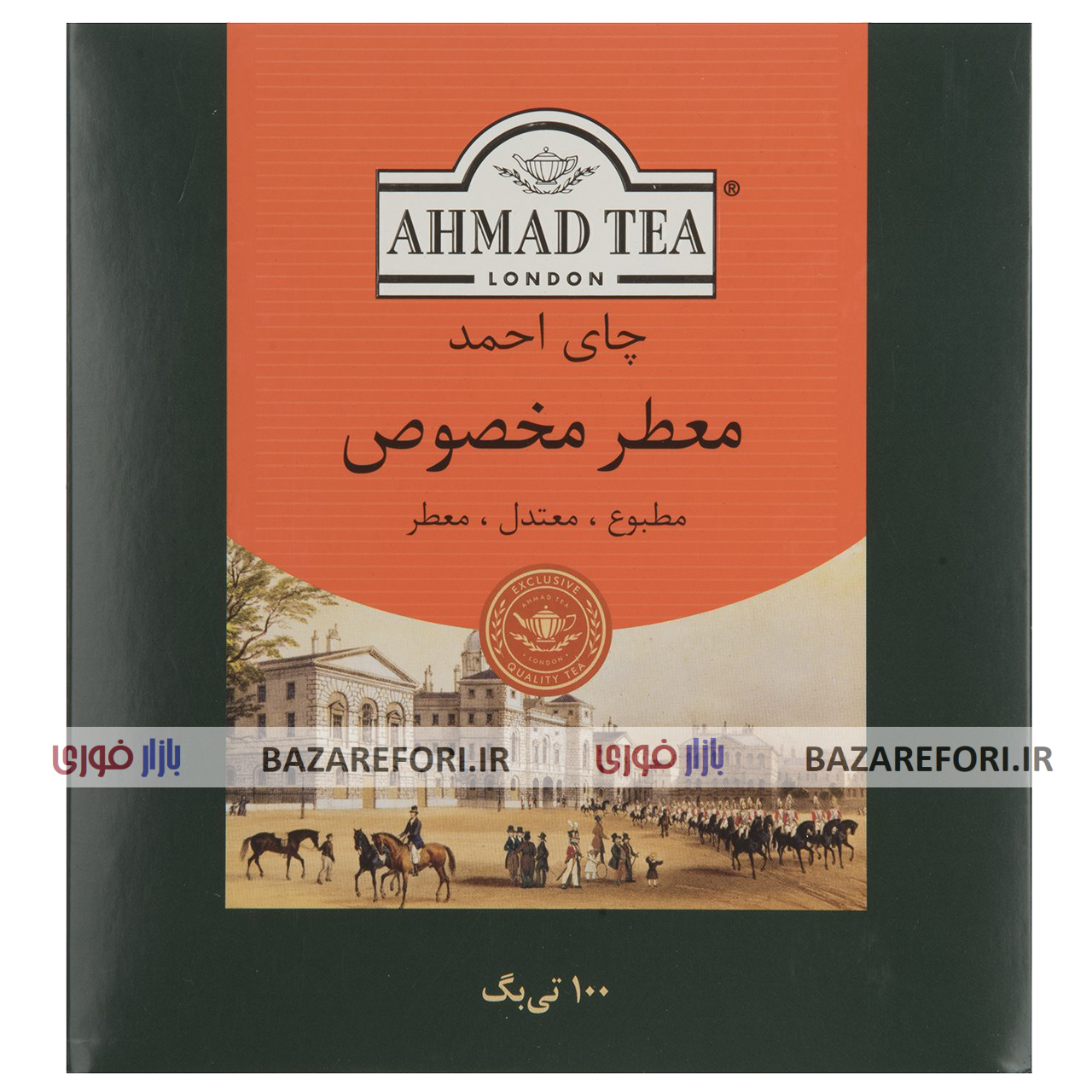 چای کیسه ای احمد مدل Extra Special بسته 100 عددی