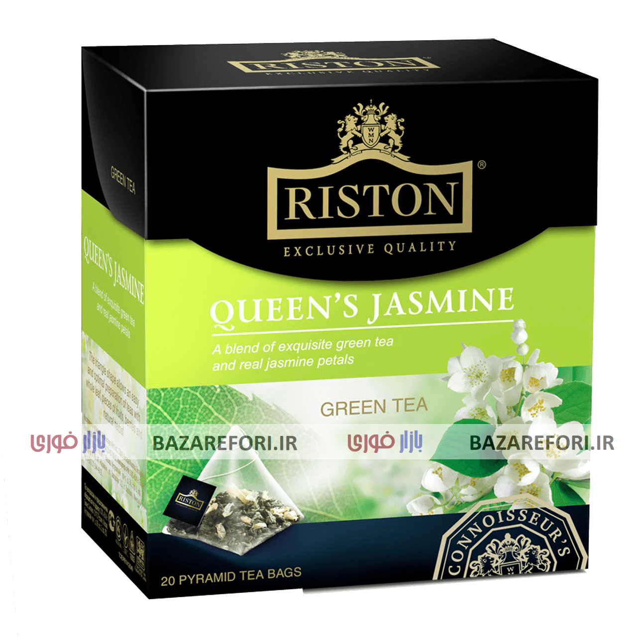 بسته چای سبز ریستون مدل Queens Jasmin